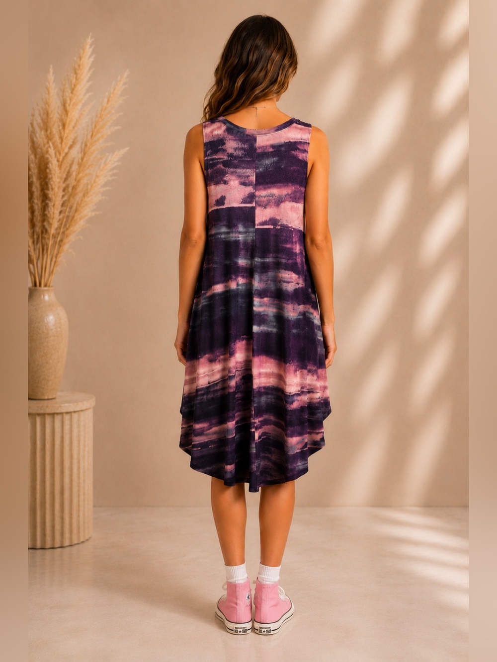 Simply Vera Vera Wang Handkerchief Hem Dress - Picture 2 of 5